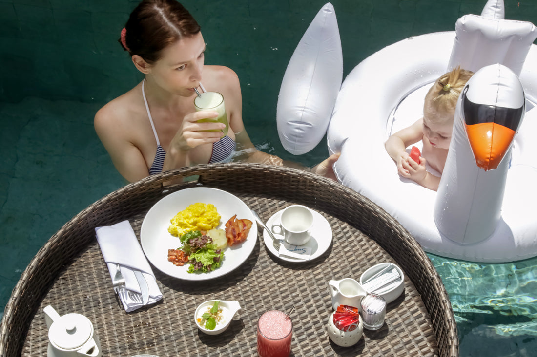 Indulge in Paradise: Discover the Best Villas for a Floating Breakfast Experience in Bali - Grazie Bali