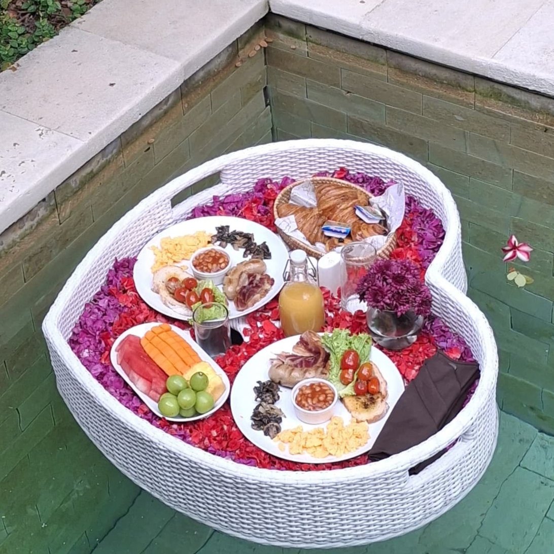 International Menu Floating Breakfast: American Breakfast (NEW!) - Grazie Bali