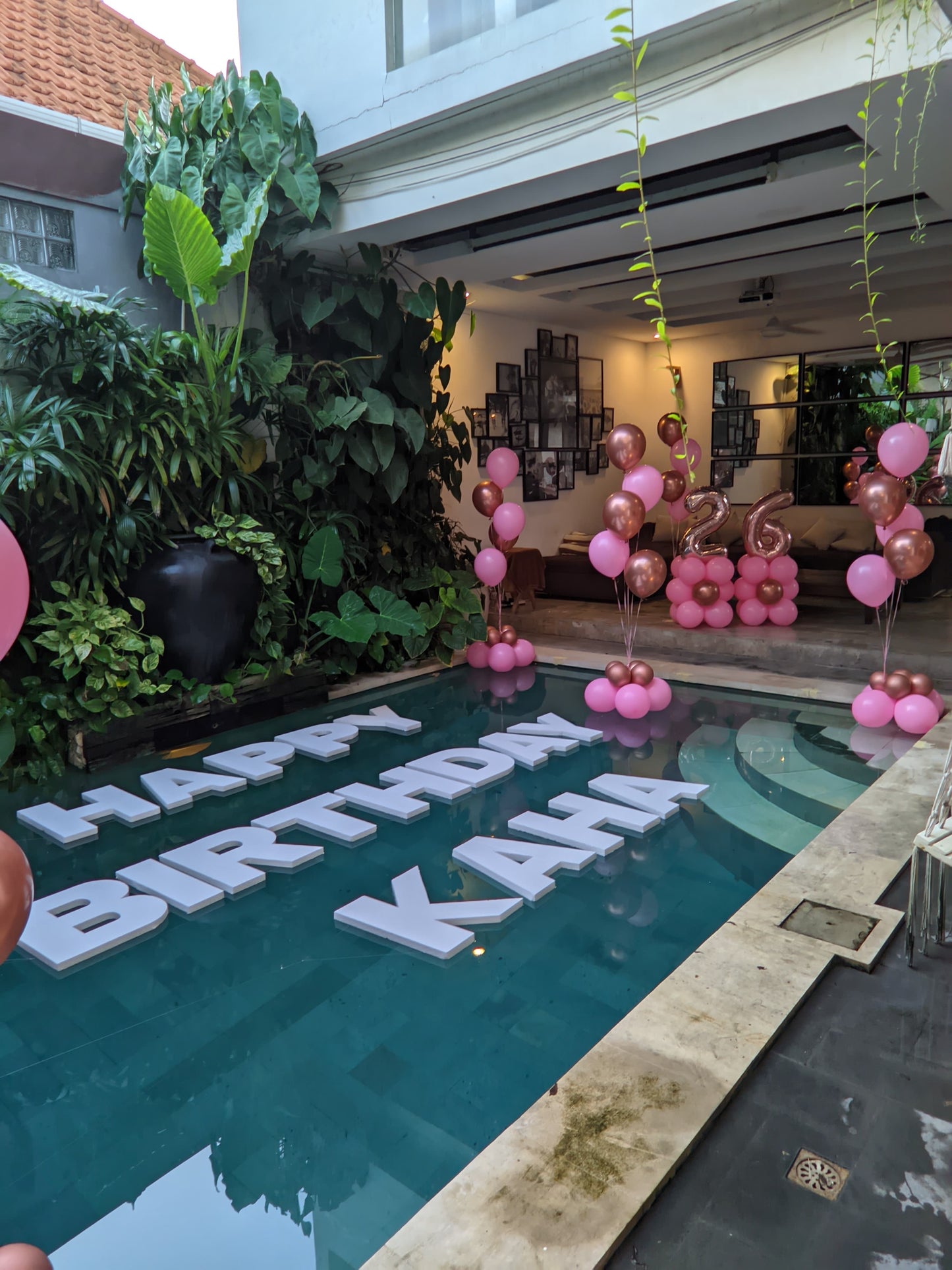 Pool Flower Decoration and Flower Bath in Bali - Grazie Bali