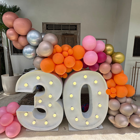 LED Standing Letter Decoration - Grazie Bali