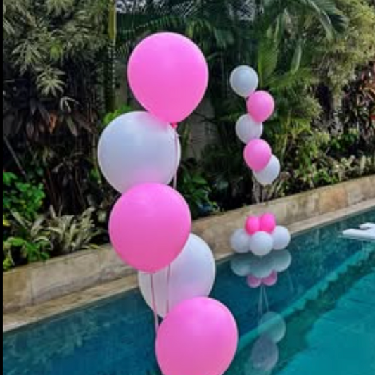 Helium Balloon Clusters - Grazie Bali