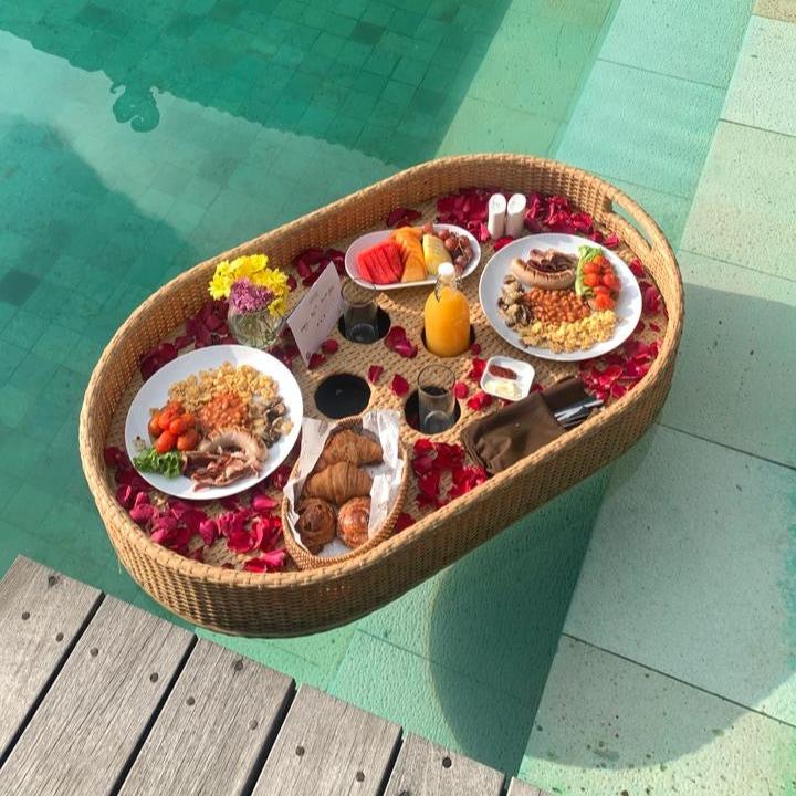 International Menu Floating Breakfast: American Breakfast (NEW!) - Grazie Bali