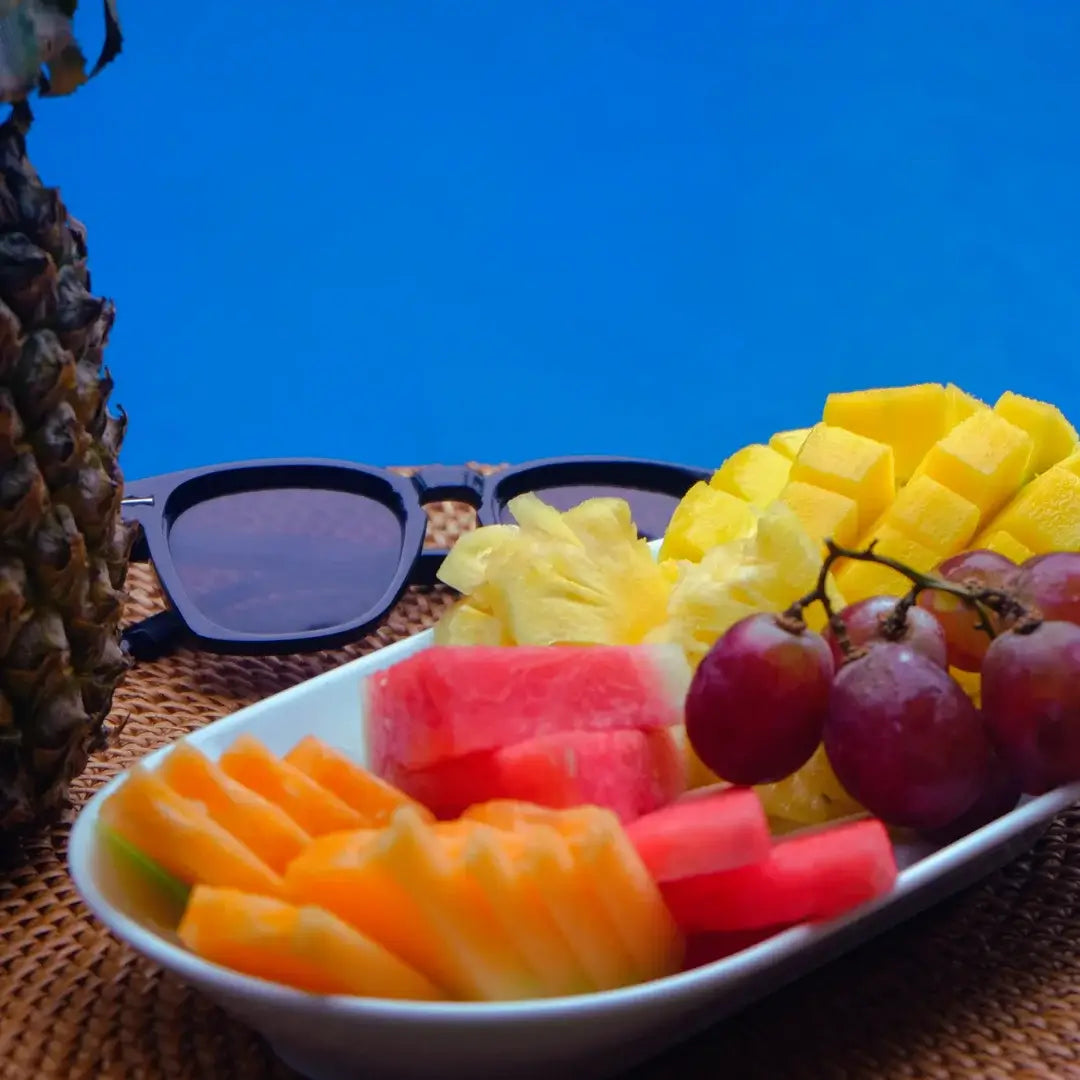 Vegan Floating Breakfast: Blueberry Pancake - Grazie Bali