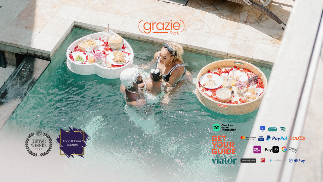 Grazie Bali Wins Best Floating Breakfast in Bali – Awarded 2025