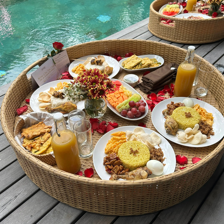 Indonesian Floating Breakfast - Grazie Bali