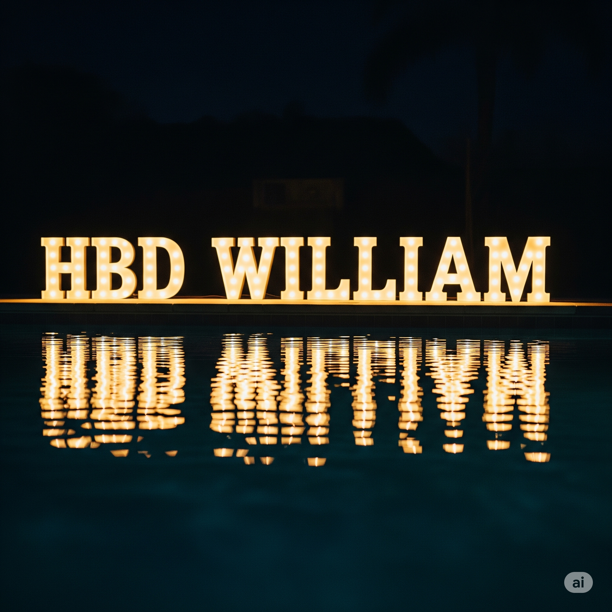 LED Standing Letter Decoration - Grazie Bali