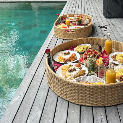 Floating Breakfast: Build Your Own Tray