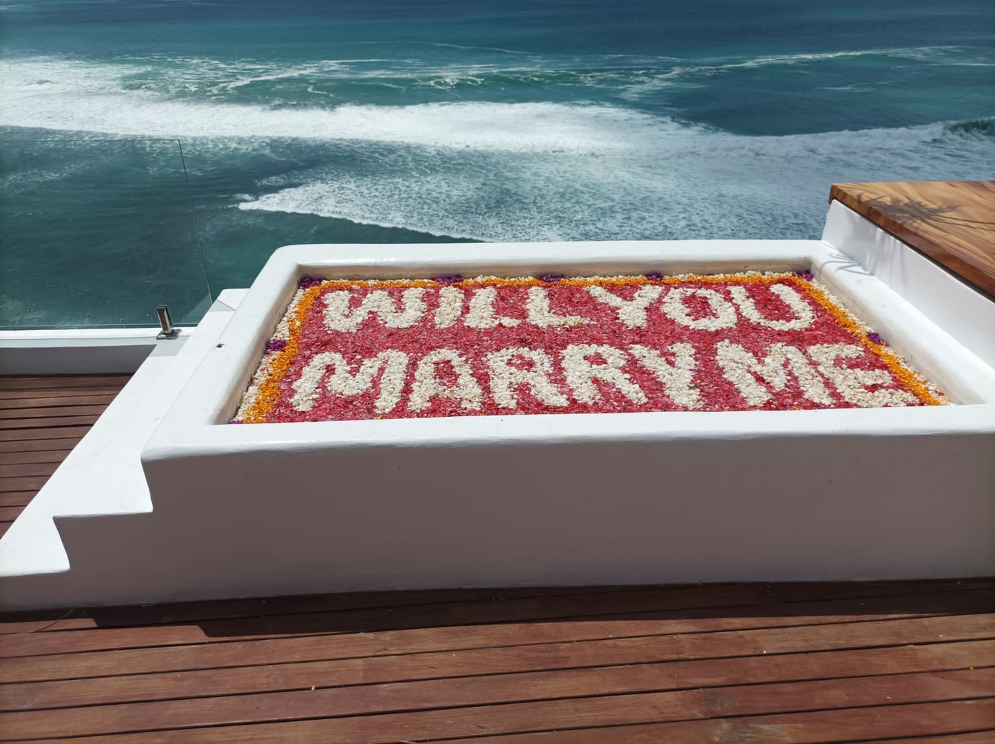 Pool Flower Decoration and Flower Bath in Bali