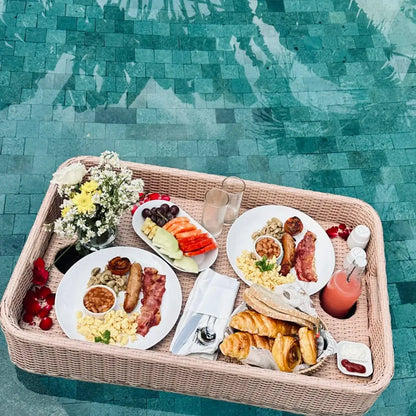 Floating Breakfast: Build Your Own Tray