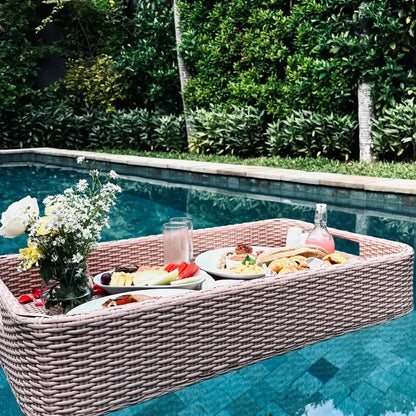 Floating Tray Rental: Rent a Floating Breakfast Basket Tray in Bali