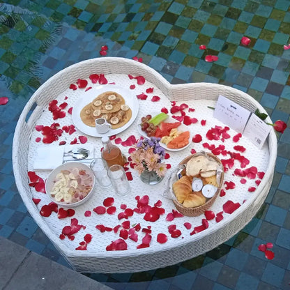 Floating Tray Rental: Rent a Floating Breakfast Basket Tray in Bali