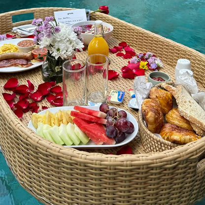 Floating Tray Rental: Rent a Floating Breakfast Basket Tray in Bali